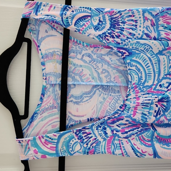 Lilly Pulitzer Racerback Maxi Pima Cotton Dress, L - Picture 2 of 6